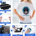 DTF film transfer papers A4 100 SHEETS (MOQ 10PCS)
