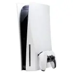 PlayStation 5 Fat disc Edition 800GB storage with 6 Games installed inside and it comes with 1 game pad.