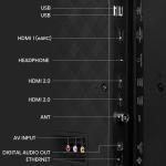 Hisense smart 4k ultra HD Tv 55 inch 60hz  second hand ,  used for 4 months only.