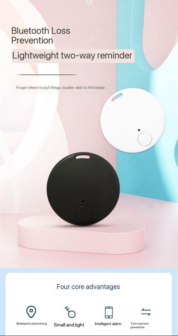 Smart tag for Android and ios system , via Bluetooth anti lost theft , track by Last location GPS.