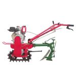 180 Water Cooled Diesel 9HP Power Tiller Machine With Hand Pull