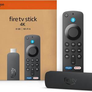 Amazon Fire TV Stick 4K (newest model) with AI-powered Fire TV Search, Wi-Fi 6 available in Tanzania