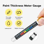 car paint thickness checker pen ,Car Body Damage Detector, Waterproof Crash Test Check Tool for Used Car Inspection