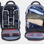 Camera bag backpack with water proof foam inside