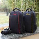 Camera bag backpack with water proof foam inside