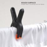 8 pcs Photography Backdrop Support Spring Clamp for Background Muslin, Canvas, Paper, Chromakey Screen.