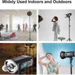 Godox AD600BM Outdoor Flash Strobe Light, GN87 600Ws Bowens Mount Flash Monolight, 2.4G Wireless X System, 8700mAh Rechargeable Battery